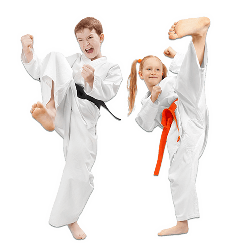 Martial Arts Lessons for Kids in Apex NC - Kicks High Kicking Together
